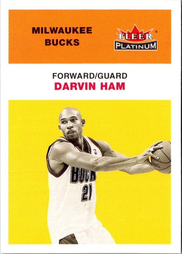 2001 Fleer Platinum Darvin Ham #174