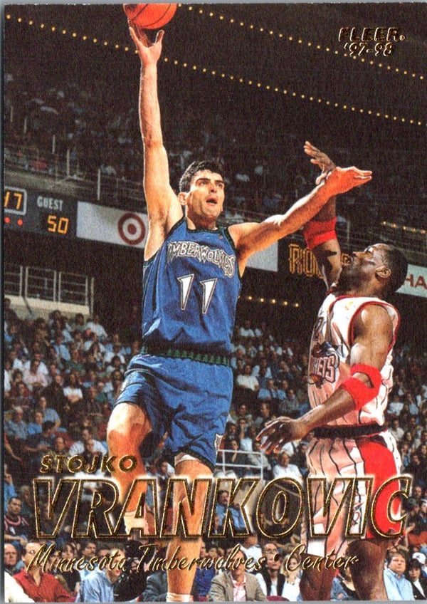 1997 Fleer Stojko Vrankovic #90