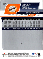 2003 Fleer Focus Jersey Edition Phil Nevin #107