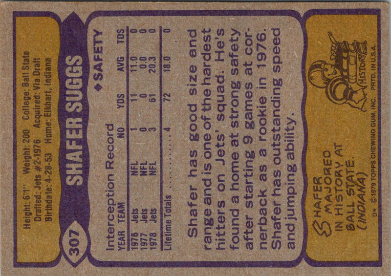 1979 Topps Shafer Suggs