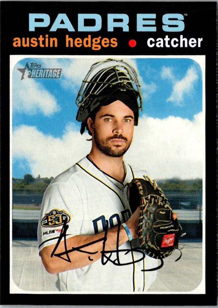 2020 Topps Heritage Austin Hedges