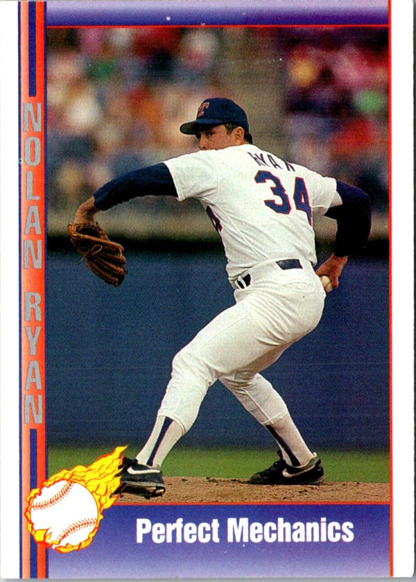1991 Pacific Nolan Ryan Texas Express I Perfect Mechanics #70