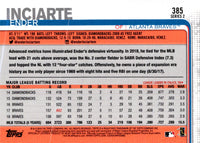 2019 Topps Ender Inciarte #385