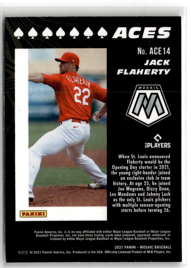 2021 Topps Archives Signature Series Active Player Edition Jack Flaherty Jack Flaherty