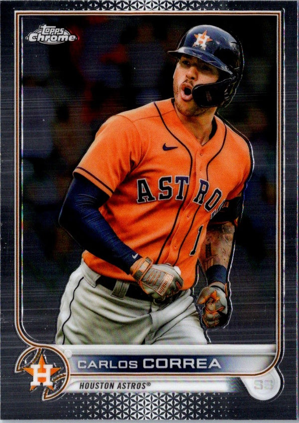 2022 Topps Chrome Carlos Correa #213