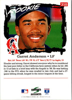 1995 Score Garret Anderson #310