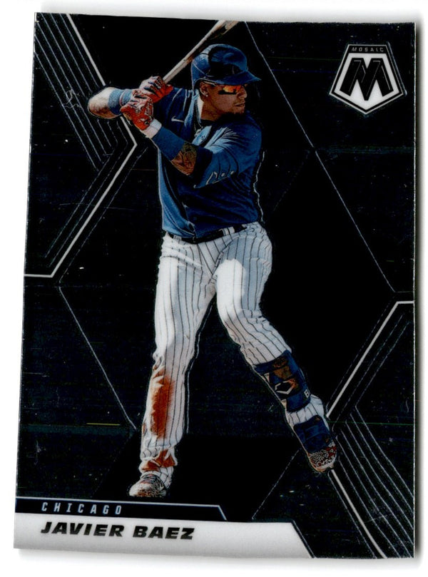 2021 Panini Mosaic Javier Baez #147