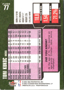 2002 Fleer Tradition Toni Kukoc