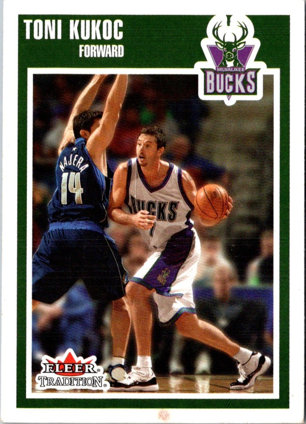 2002 Fleer Tradition Toni Kukoc #77