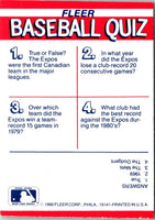 1989 Fleer World Series Rookie Starts Series #2