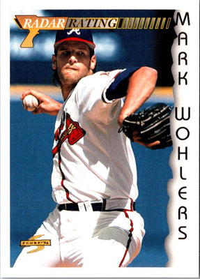 1996 Score Mark Wohlers #202