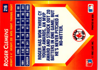 1992 Triple Play Roger Clemens #216
