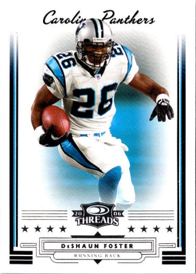 2006 Donruss Threads DeShaun Foster #138