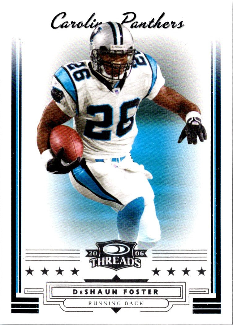 2006 Donruss Threads DeShaun Foster