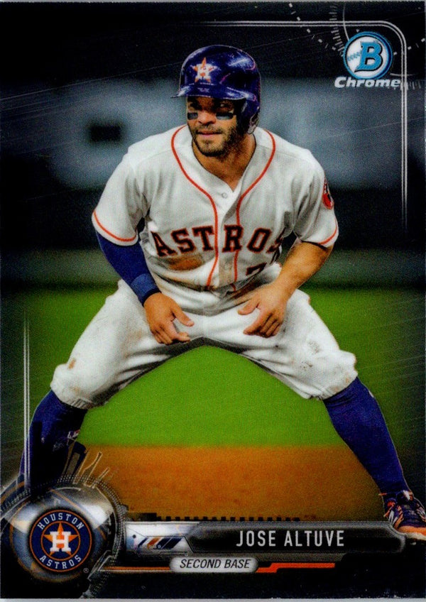 2017 Bowman Chrome Jose Altuve #87