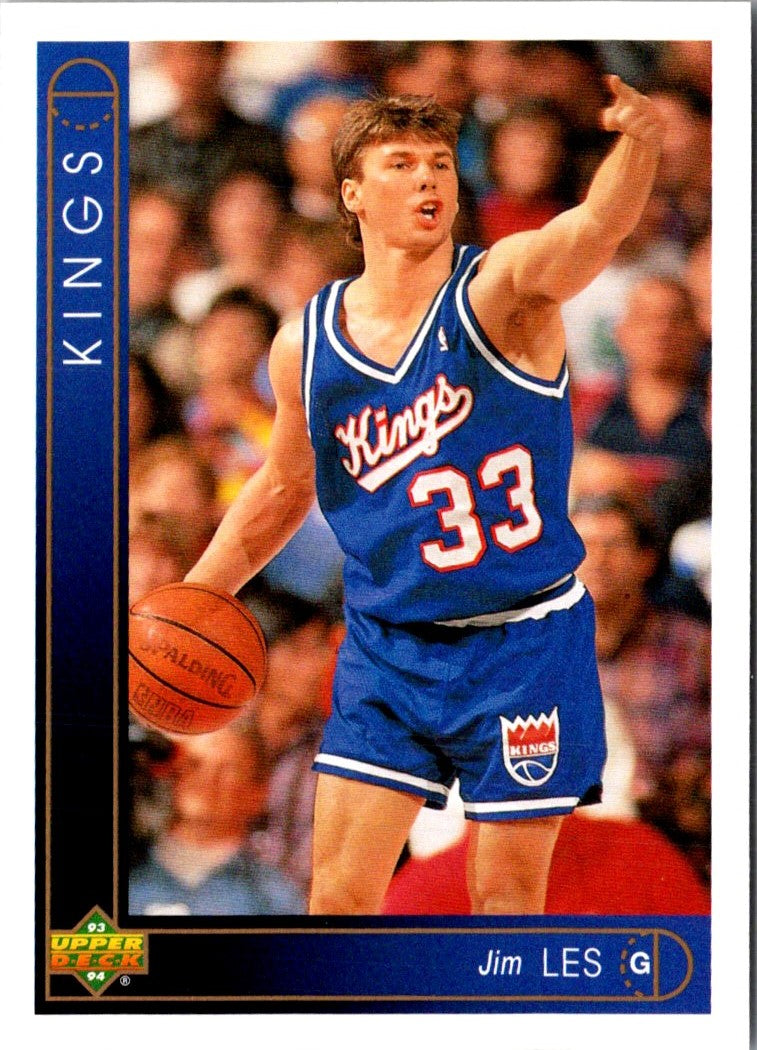 1993 Upper Deck Jim Les