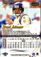 1998 Ultra Sensational Sixty Brad Johnson #33SS