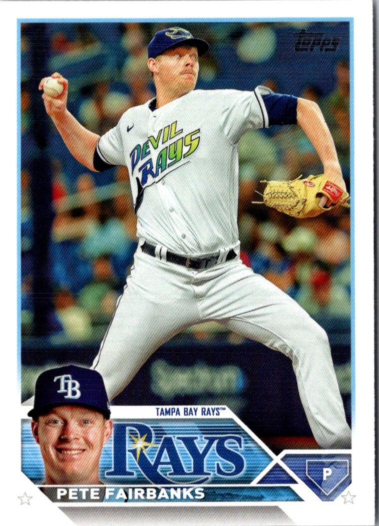 2023 Topps Update Royal Blue Pete Fairbanks