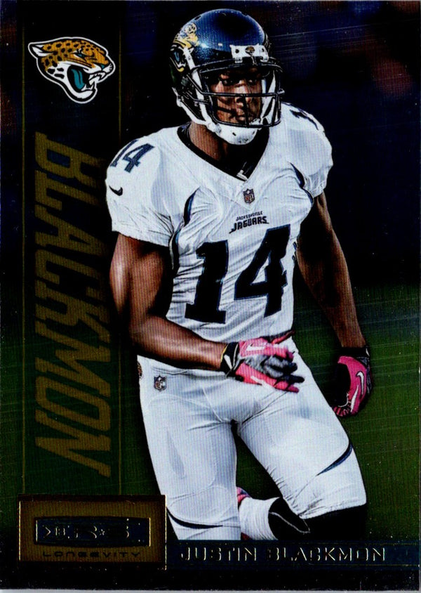 2013 Panini Rookies & Stars Longevity Justin Blackmon #47