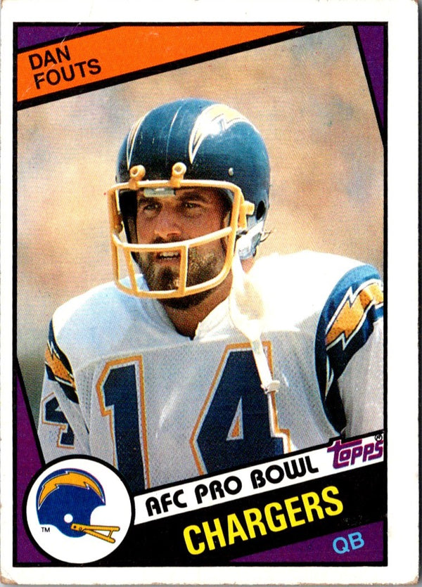 1984 Topps Dan Fouts #179