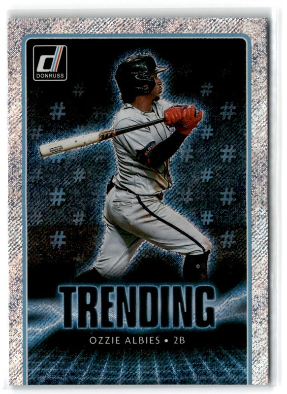 2021 Donruss Trending Ozzie Albies #TR4