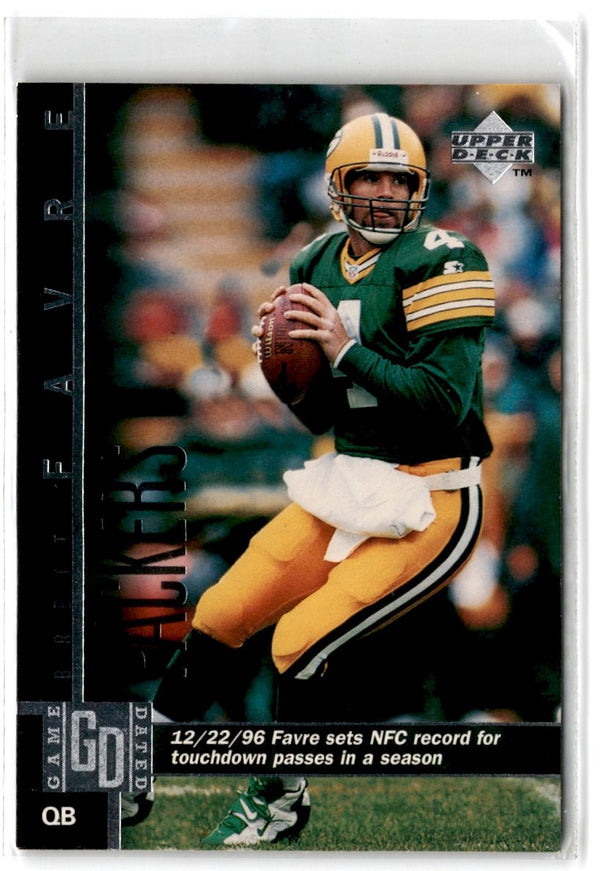 1997 Upper Deck Game Dated Moment Foils Brett Favre #207