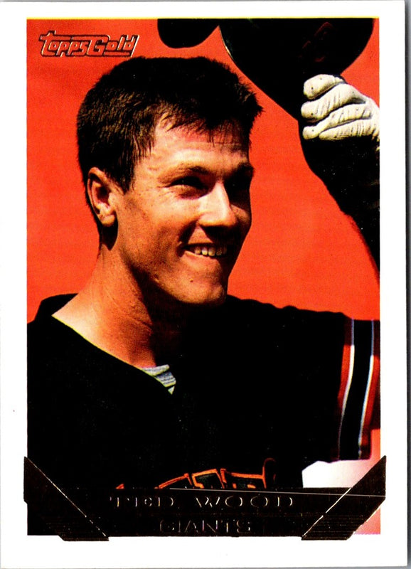 1993 Topps Ted Wood #698