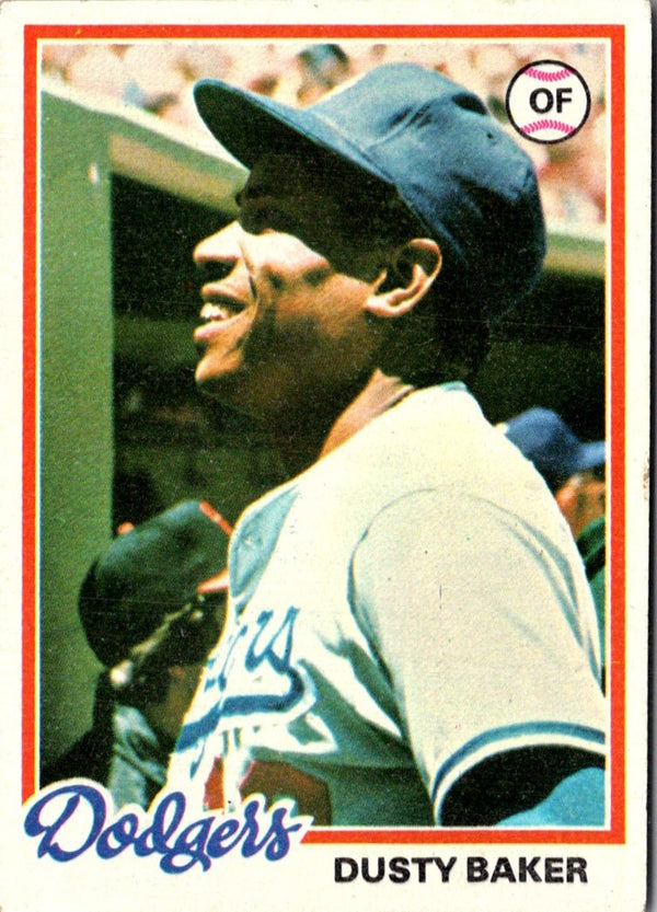 1978 Topps Dusty Baker #668