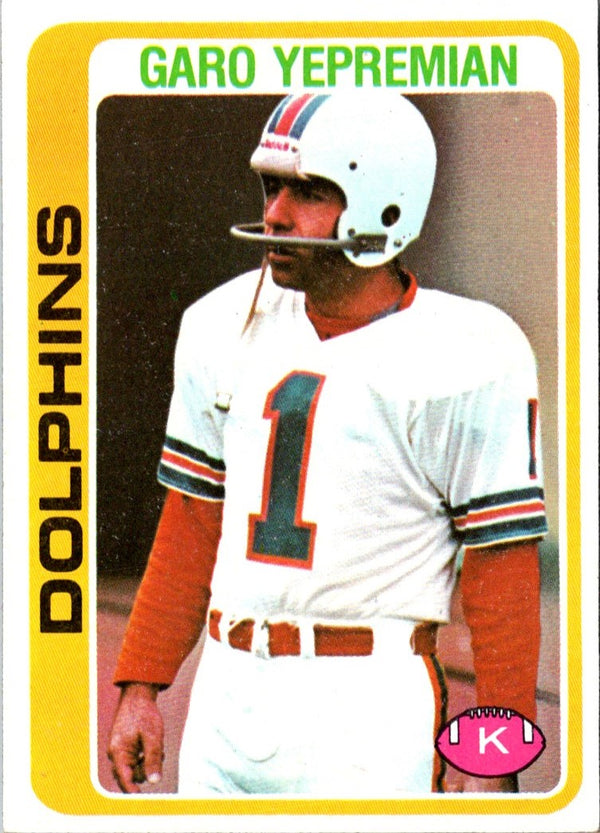 1978 Topps Garo Yepremian #425