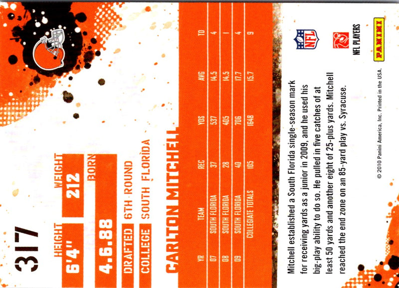 2010 Score Carlton Mitchell