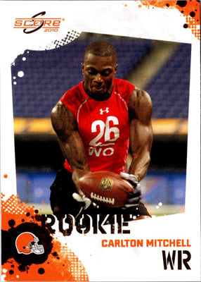 2010 Score Carlton Mitchell #317 Rookie