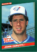 1986 Donruss The Rookies John Cerutti