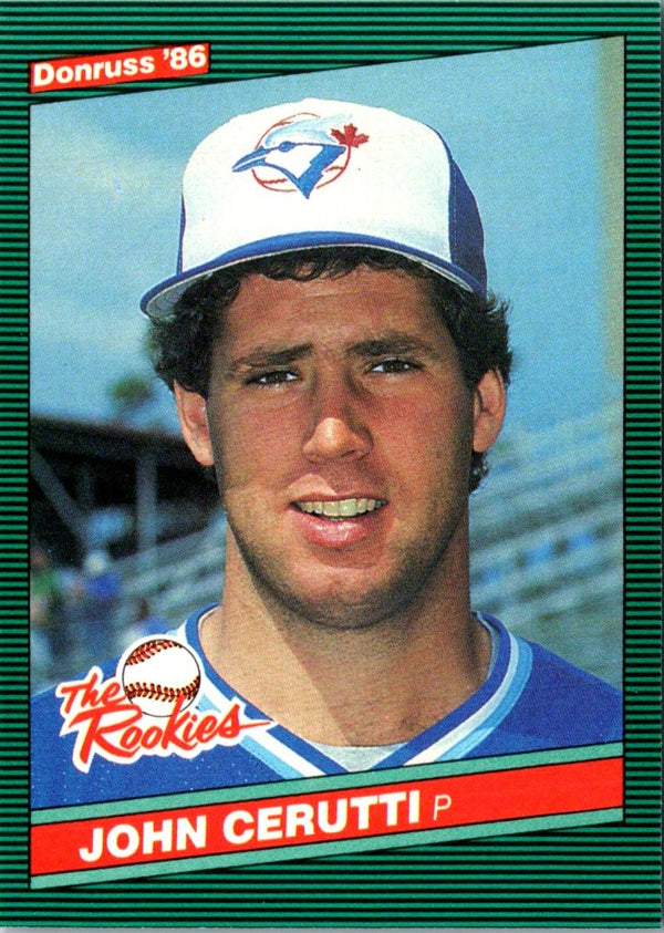 1986 Donruss The Rookies John Cerutti #20