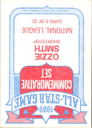 1989 Topps Keystone Combo (Ozzie Smith /Ryne Sandberg)