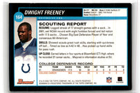 2002 Bowman Dwight Freeney #164 Rookie