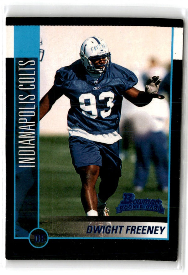 2002 Bowman Dwight Freeney #164 Rookie