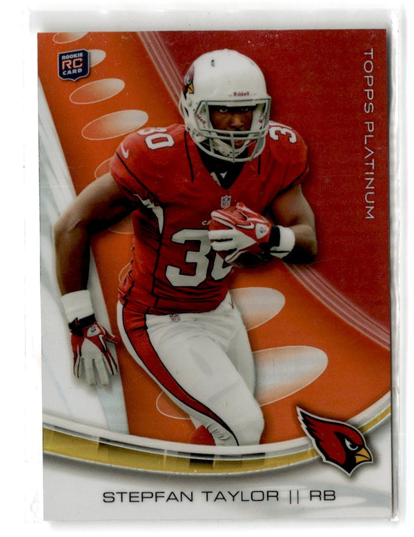 2013 Topps Platinum Stepfan Taylor #130 Rookie