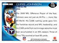 2010 Topps Chris Johnson #133