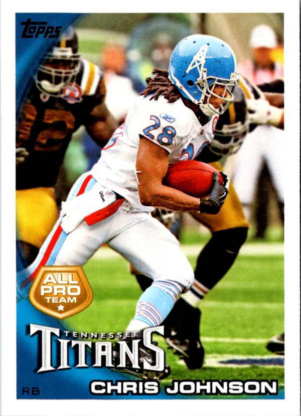 2010 Topps Chris Johnson #133