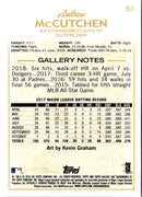2018 Topps Gallery Andrew McCutchen