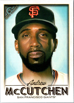 2018 Topps Gallery Andrew McCutchen #51