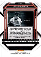 2023 Panini Prizm Blue Ice Johnny Pesky #231