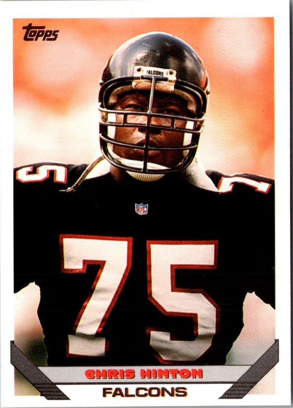 1993 Topps Chris Hinton #548