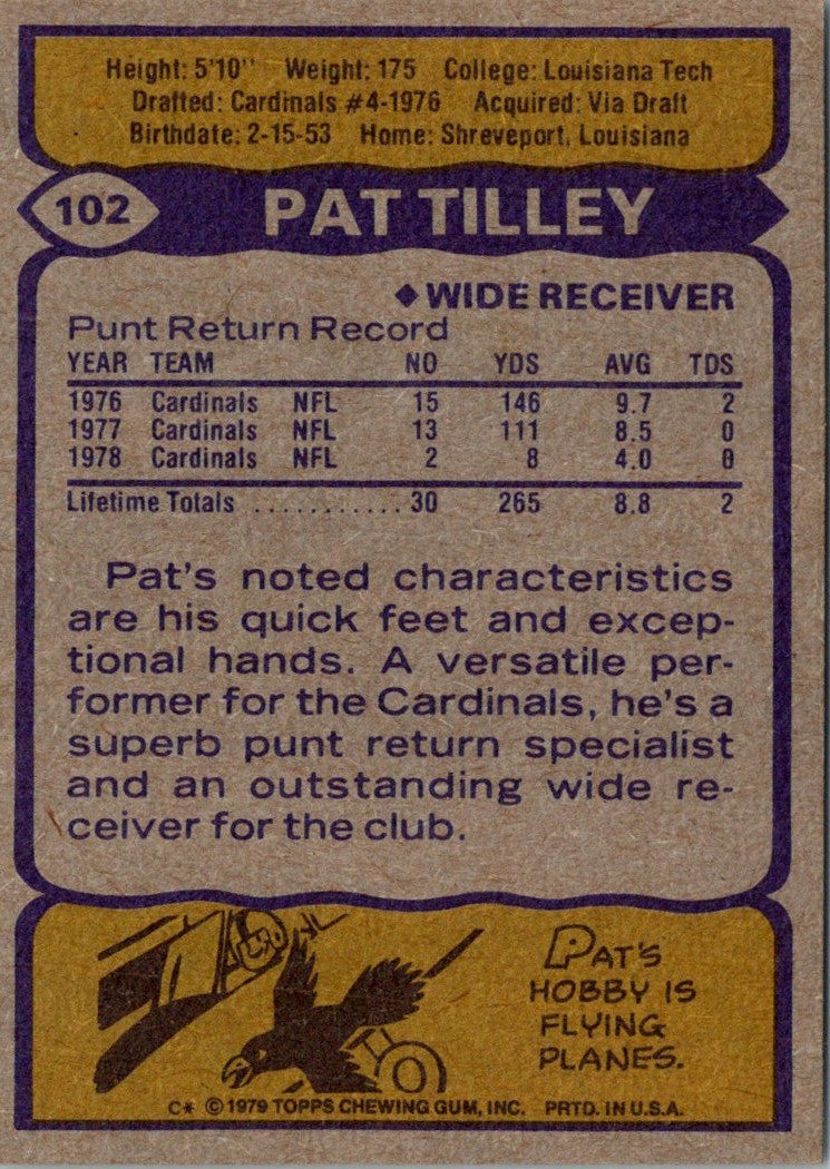 1979 Topps Pat Tilley