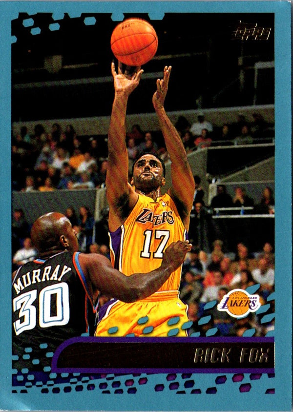 2001 Topps Rick Fox #16