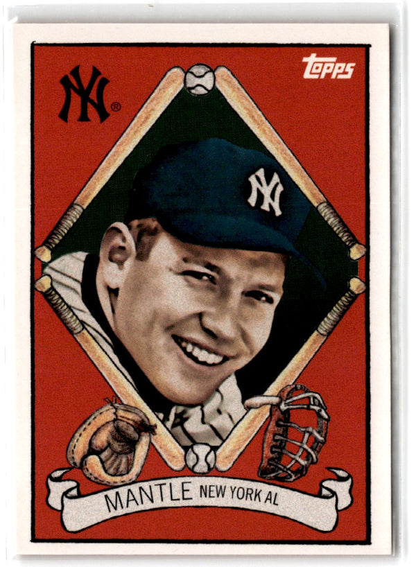 2008 Topps Trading Card History Mickey Mantle #TCH7