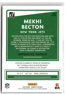 2020 Donruss Press Proofs Green Mekhi Becton