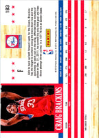 2011 Hoops Artist's Proofs Craig Brackins #183