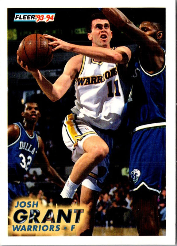 1993 Fleer Josh Grant #289 Rookie