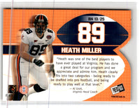 2005 Press Pass Big Numbers Heath Miller #BN 13